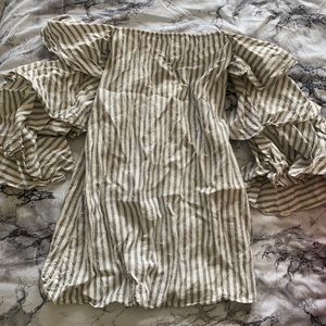 Vici dolls off shoulder dress